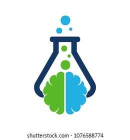 Lab Brain Logo Icon Design