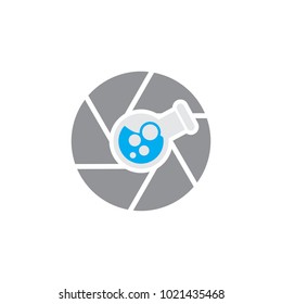 Lab Camera Logo Icon Design