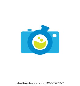 Lab Camera Logo Icon Design