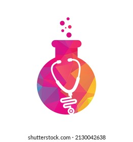 Lab check up logo , diagnostic logo	