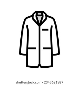 lab coat engineer color icon vector. lab coat engineer sign. isolated symbol illustration