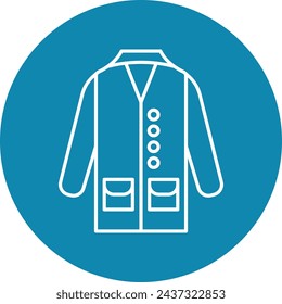 Lab Coat Icon Design For Personal And Commercial Use