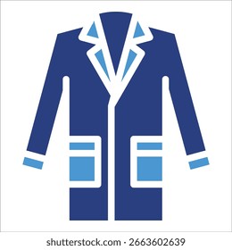 Lab Coat Icon Element For Design