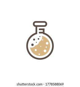 Lab Cookies Logo Design Vector Template, Icon Symbol, Creative design concepts
