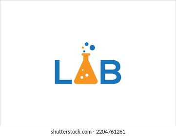 Lab Creative Logo Design Illustrator Vector Stock Vector (Royalty Free ...