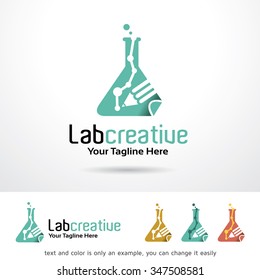 Lab Creative Logo Template Design Vector 