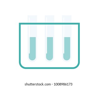 Lab equipment isolated vector illustration