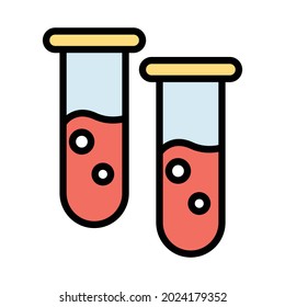 Lab Fill inside vector icon which can easily modify or edit 
