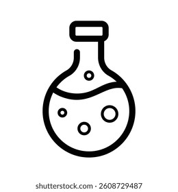 A lab flask, representing innovation in business or finance