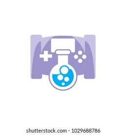 Lab Game Logo Icon Design