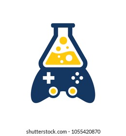 Lab Game Logo Icon Design