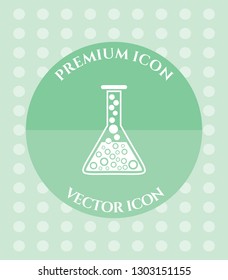 Lab Glass Icon for Web. Application, Software & Graphic Design.