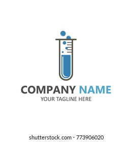 Lab glass icons vector logo illustration symbol element isolated
