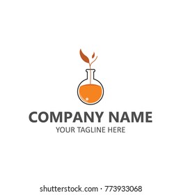 Lab glass icons vector logo illustration symbol element isolated