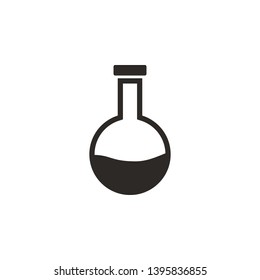 Lab glassware icon - Vector. Simple element illustration from UI concept. Lab glassware icon - Vector. Infographic concept vector illustration. on white background