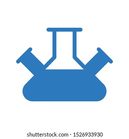 lab glyph colour vector icon