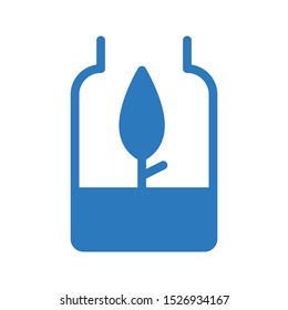 lab glyph colour vector icon