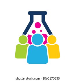 Lab Group Logo Icon Design