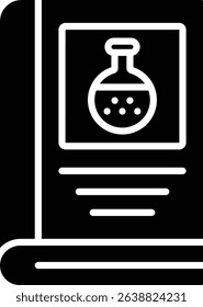 Lab Guide Book vector icon. Can be used for printing, mobile and web applications.