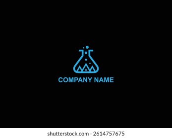 Lab house logo  and dollar icon logo design