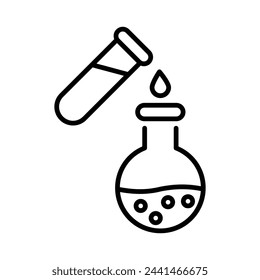 Lab icon editable stock vector illustration