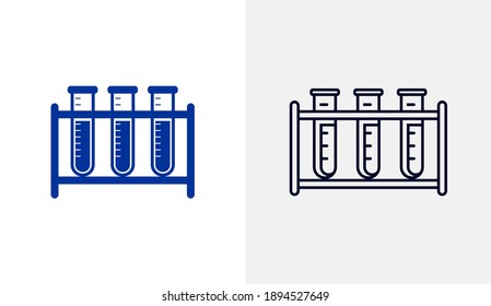 Lab icon logo vector template, Education icon concepts, Creative design