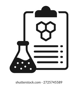 Ilustración vectorial de estilo mixto Lab Icon