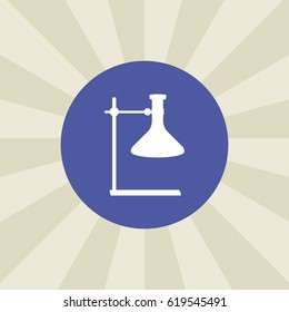 lab icon. sign design. background