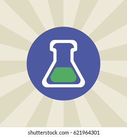 lab icon. sign design. background