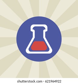 lab icon. sign design. background