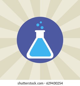 lab icon. sign design. background
