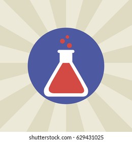 lab icon. sign design. background