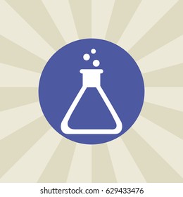 lab icon. sign design. background