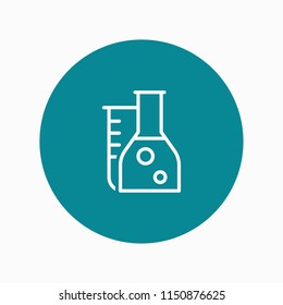lab icon vector