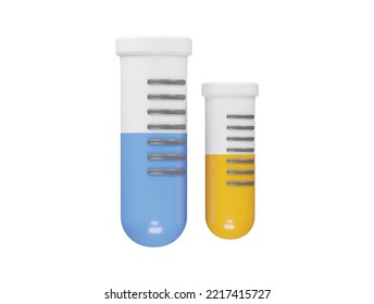 Lab-jar-Symbol 3d-Rendering-Illustration