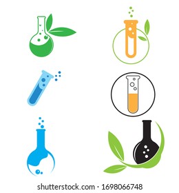 lab, laboratory illustration logo vector