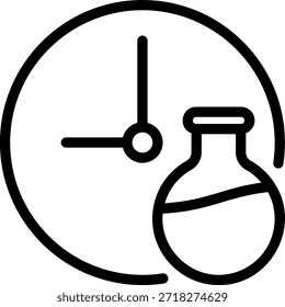 lab line icon illustration vector