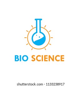 lab logo for education, pharmacy, science, and technology and health