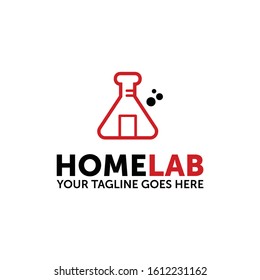 Lab Logo, Lab Icon, Lab Design Vector And Home Lab Logo Vector Inspiration 