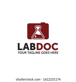 Lab Logo, Lab Icon, Lab Design Vector And Lab Document Logo Vector Inspiration 