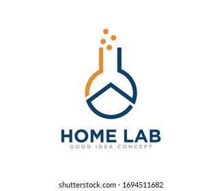 Lab Logo Icon Design Vector
