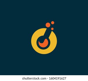 Lab Logo Icon Minimal emblem design template