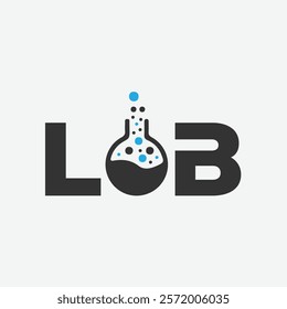 Lab logo science Laboratory logo with vector template design