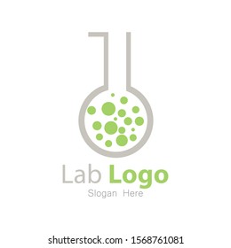 Lab Logo. Lab Sign. Simple Lab Vector. Vector Illustration.