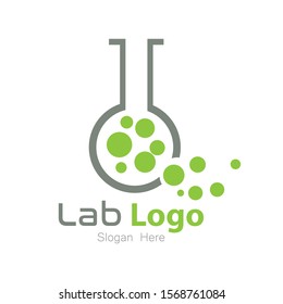 Lab Logo. Lab Sign. Simple Lab Vector. Vector Illustration.