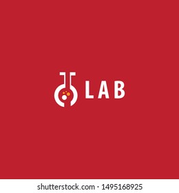 Lab logo with simple shapes like the letter O and bright colors and liquid bubbles make this design. modern, unique, elegant.
 
