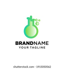 Lab Logo Template Design. Vector illustration. Lab icon. Design inspiration.