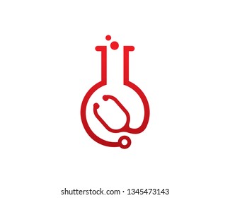 Lab Logo Template, Icon, Symbol - Vector