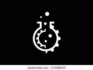 Lab logo template vector design, Lab logo science