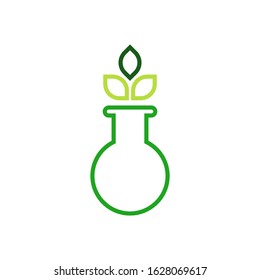 Lab logo template vector icon design